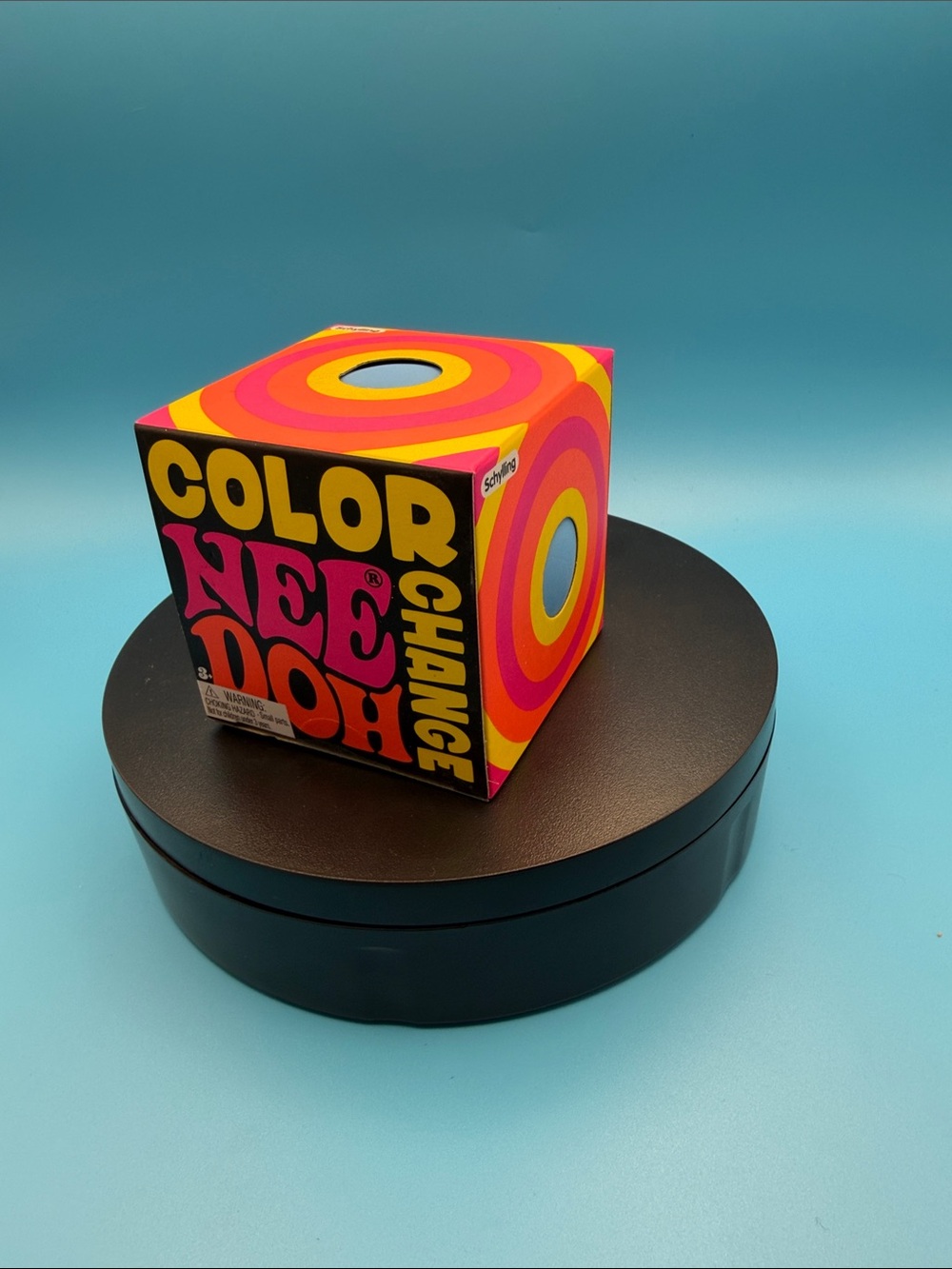 Needoh Color blue Color Change Cube Toy -